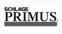 Schlage Primus logo with a dark bar beneath the word 