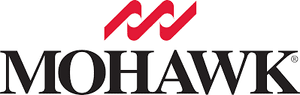 Mohawk brand logo with a red wave-like design above the black word MOHAWK.