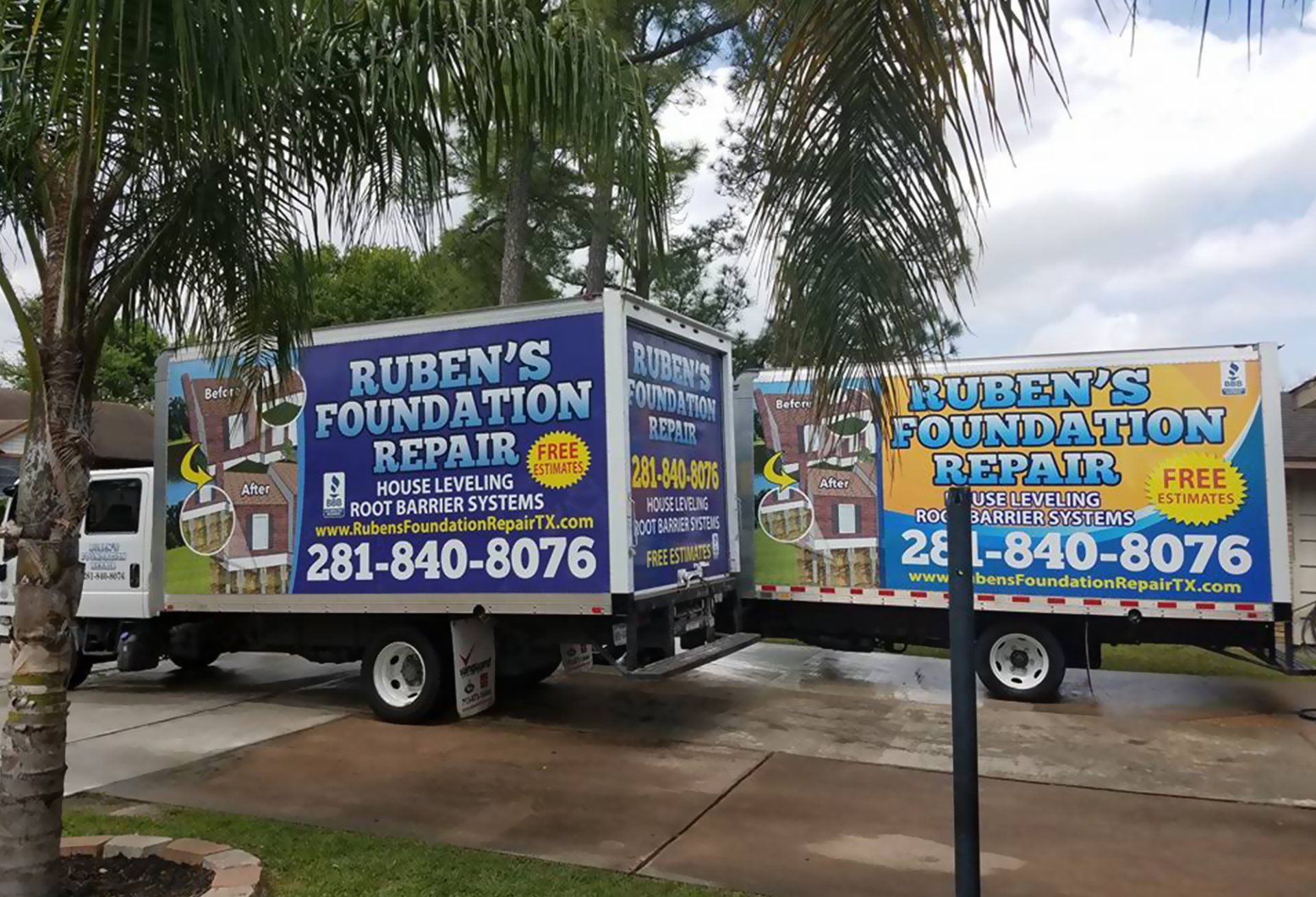 Ruben's Foundation Repair House Leveling Pasadena, TX