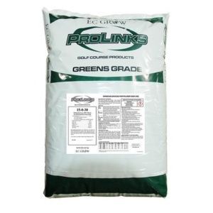 A bag of prolinks greens grade golf course products