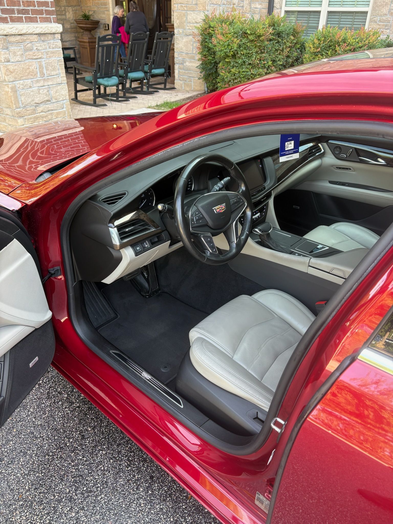 clean car, cadillac, vacuum 