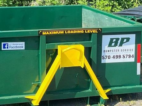 BP Sanitation Dumpster Truck