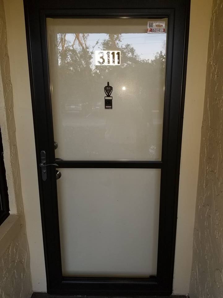 storm door