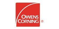 Owens Corning logo: white text and arc on a red square.