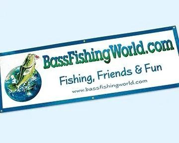 BassFishingWorld.com banner: Bass leaping from a globe, text says 