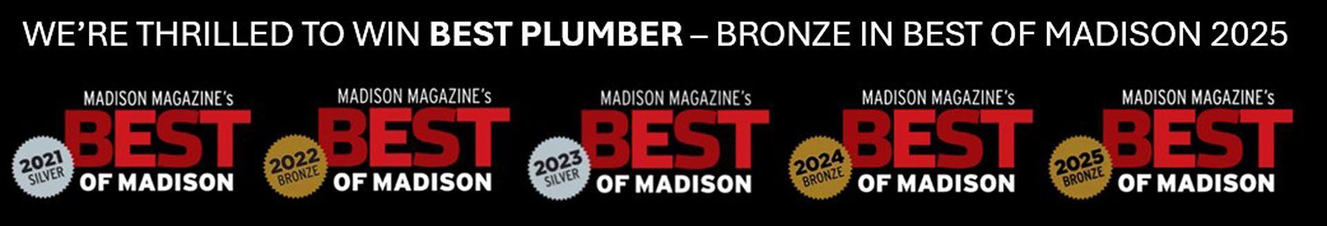 Best of Madison's best plumber seals