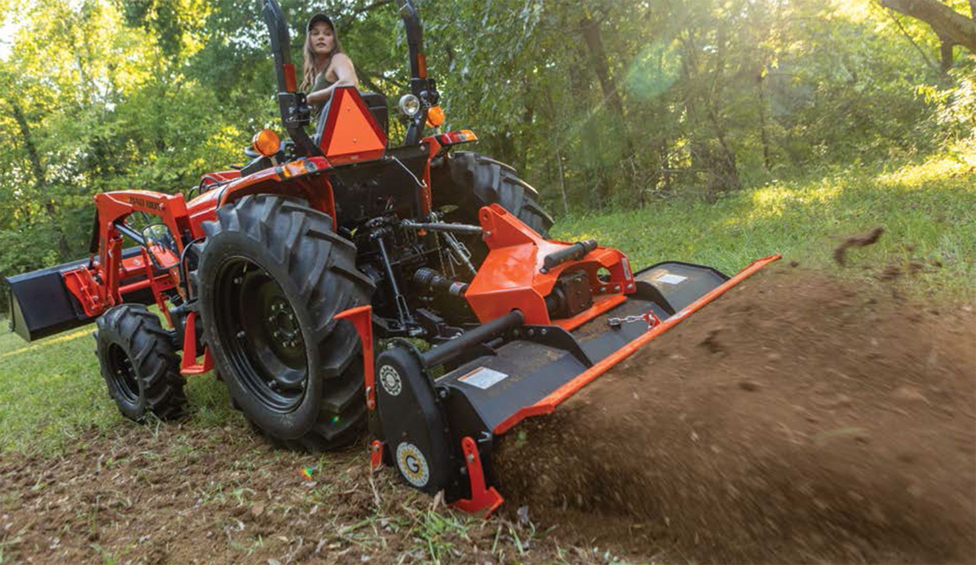 Bad Boy Tractor - Rotary Tiller