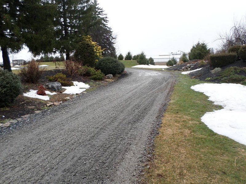 Driveway grading