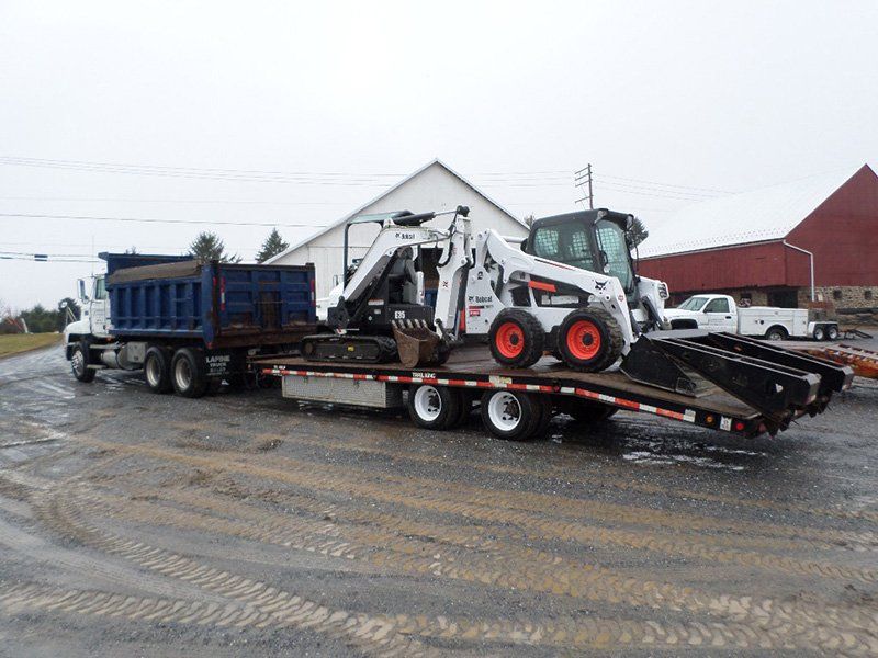 Fahnestock Excavating Truck