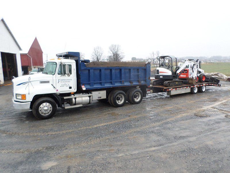 Fahnestock Excavating Truck