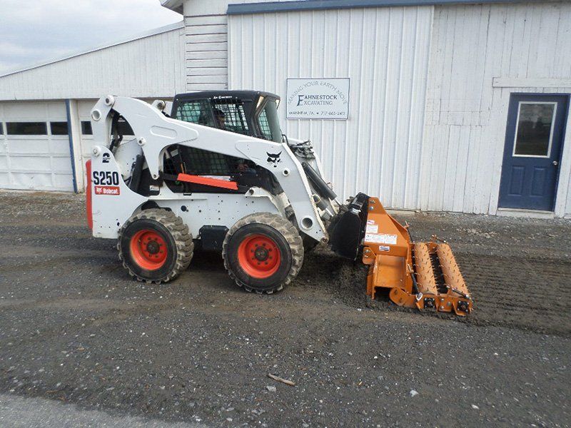 Driveway grading