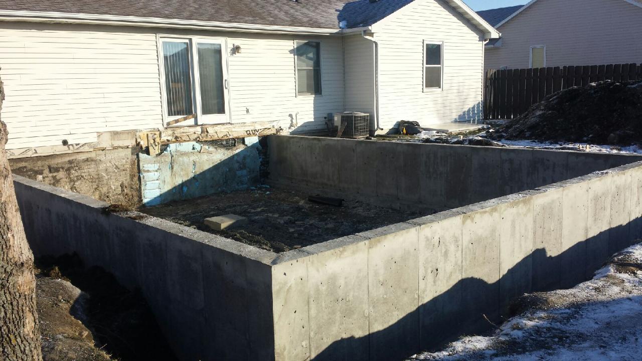 Poured Walls | Poured Concrete Walls | Ames, IA