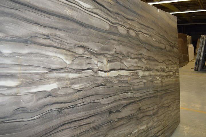 A close up of a marble countertop