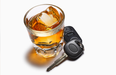 Liquor and car key