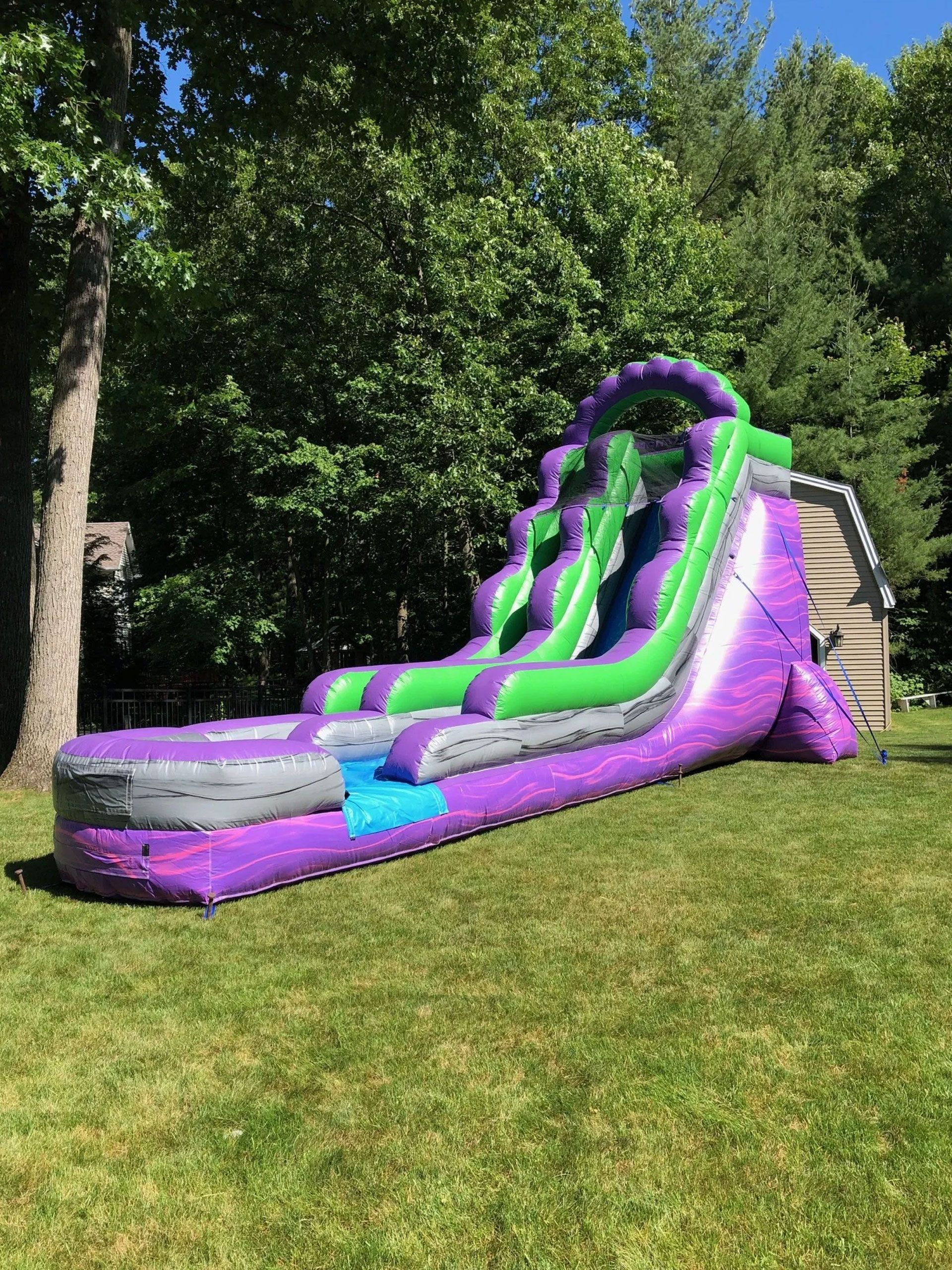 18 Purple Marble Slide