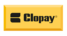 Clopay logo: Black