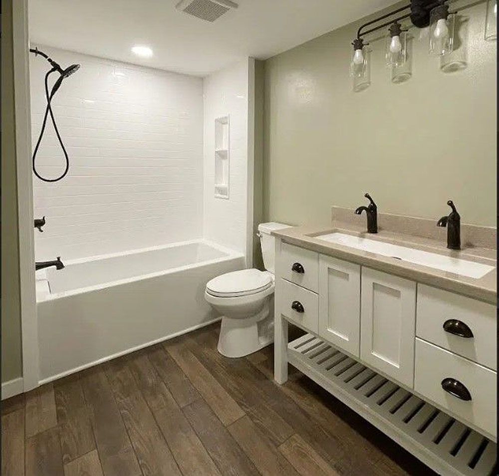 Onyx tub surround vanity top