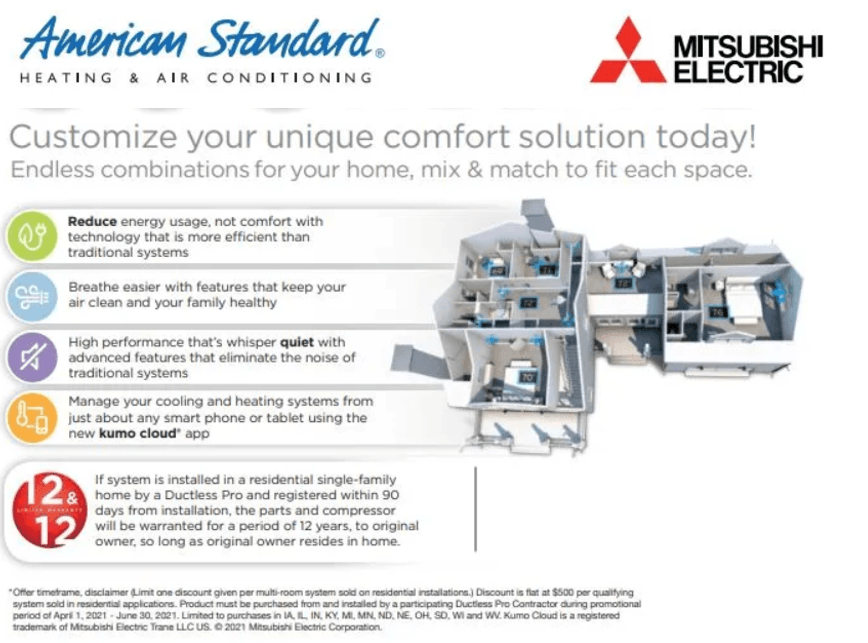 american standard mini split ac