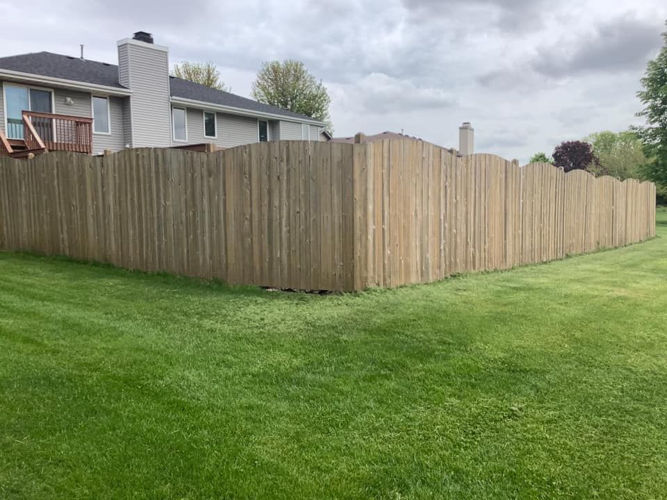 fence power wash - after
