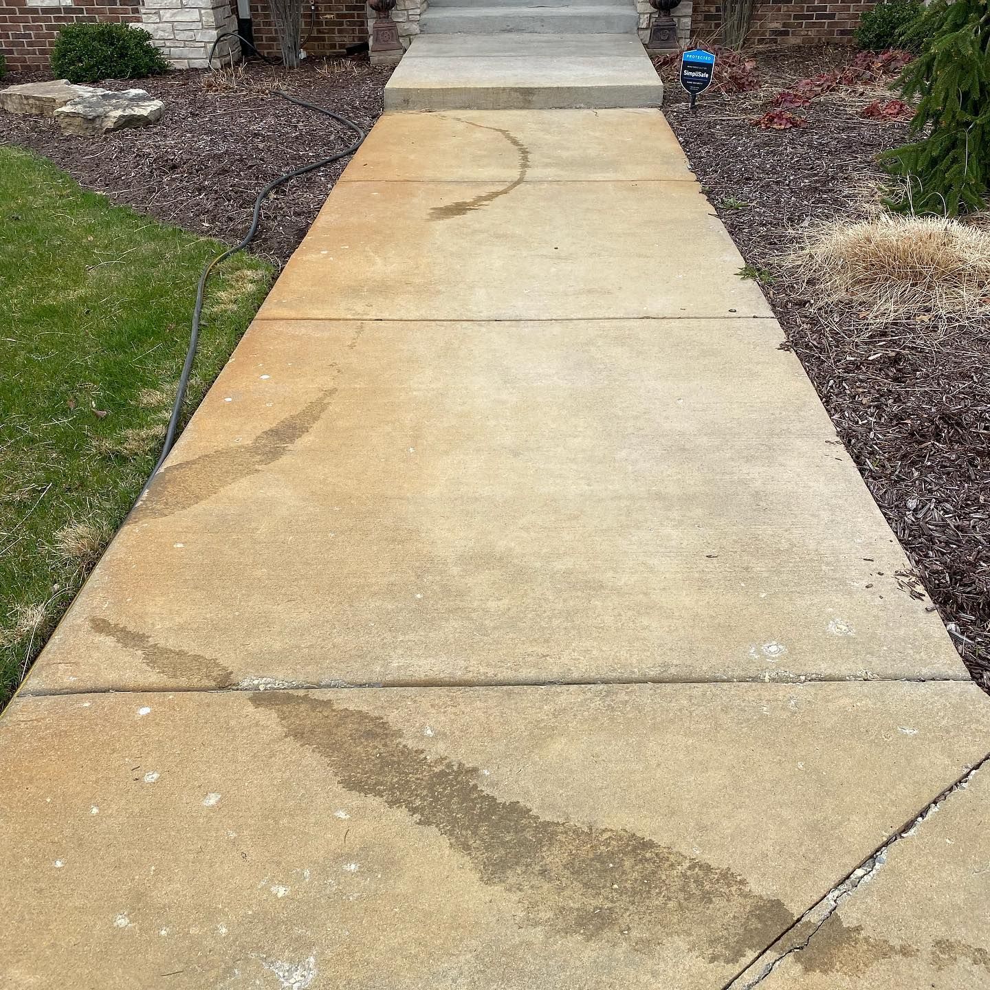 pathway power wash - after