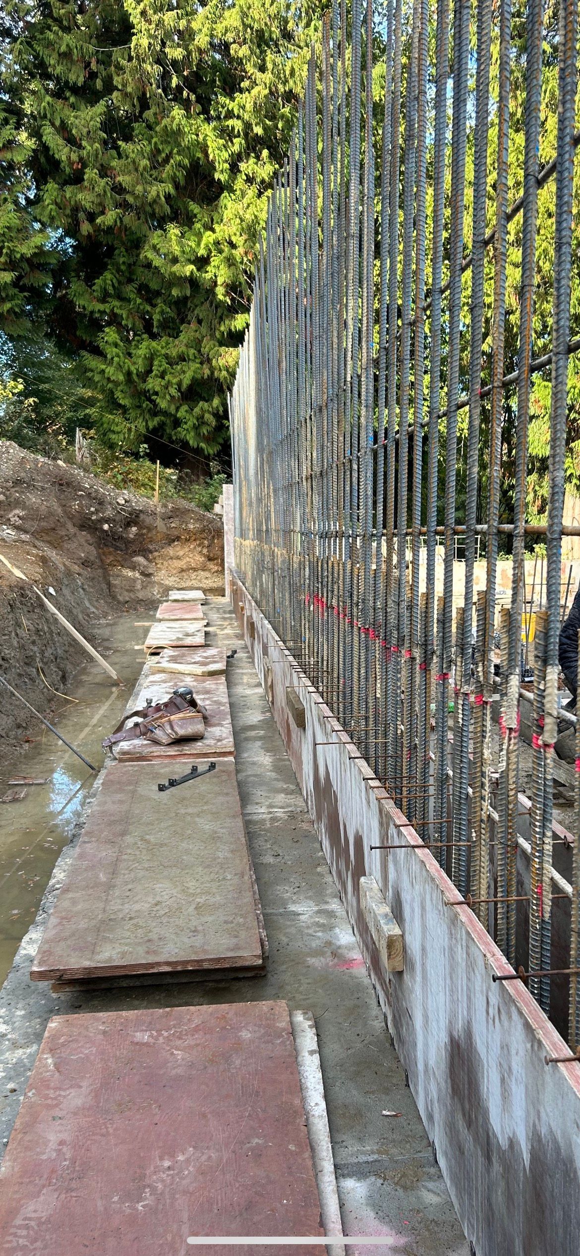 High steel reinforcement