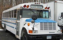Bus used to train student drivers