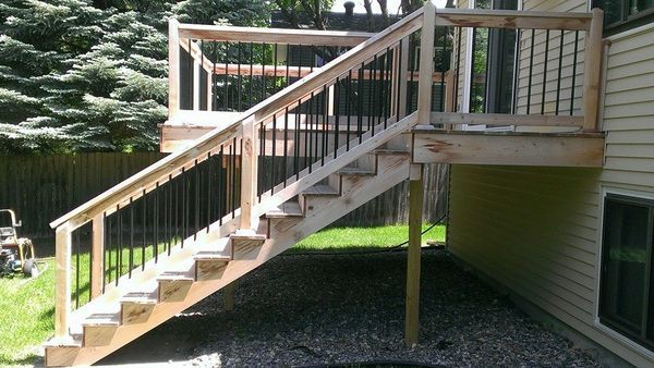 Before deck cleaning