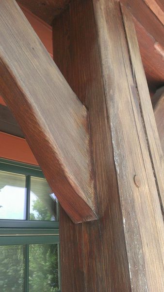 Before wood staining