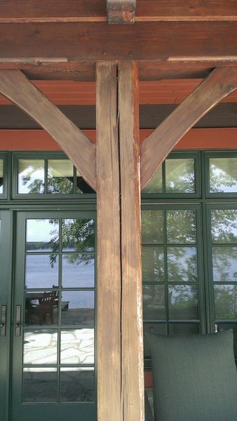 Before wood staining