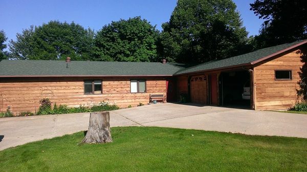 After siding cleaning