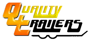 Stylized orange and black logo reading “Quality Powers” on a white background