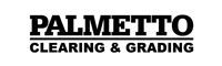 Logo for Palmetto Clearing & Grading, with the business name in bold text, and tagline below.