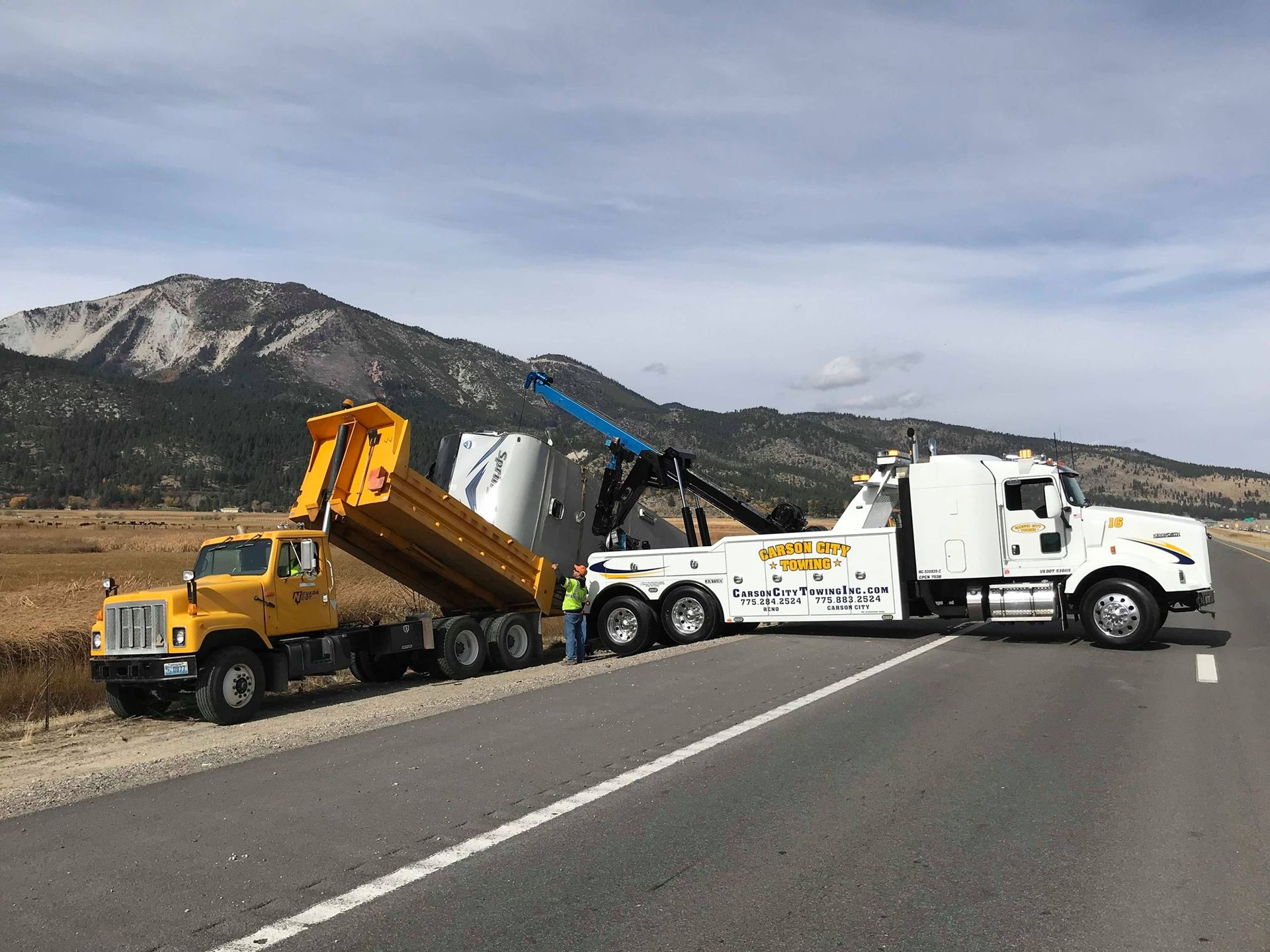 Heavy Duty Truck towing