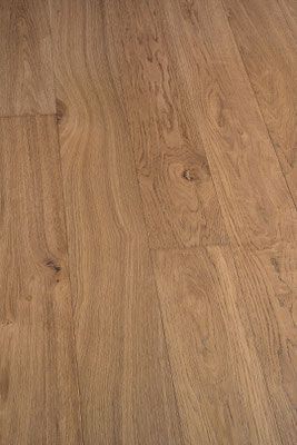 Brown wooden floorboards, close-up with visible grain and knots.