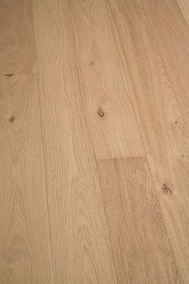Light-colored wooden floorboards with natural grain and knots.