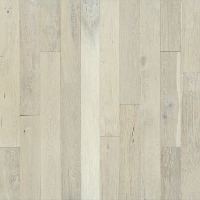 Light-colored wooden floorboards in a vertical plank pattern.