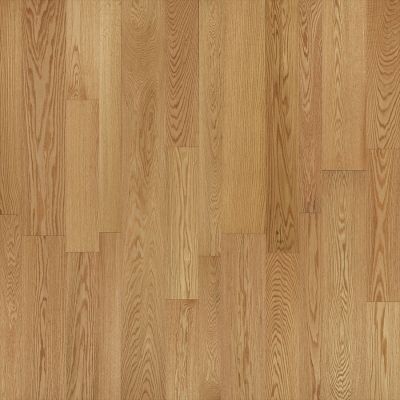 Light brown hardwood flooring with vertical grain patterns.