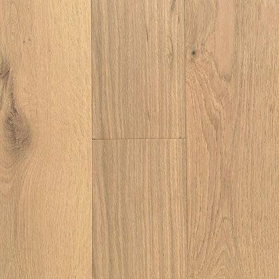 Light oak hardwood flooring. Vertical planks with natural wood grain.