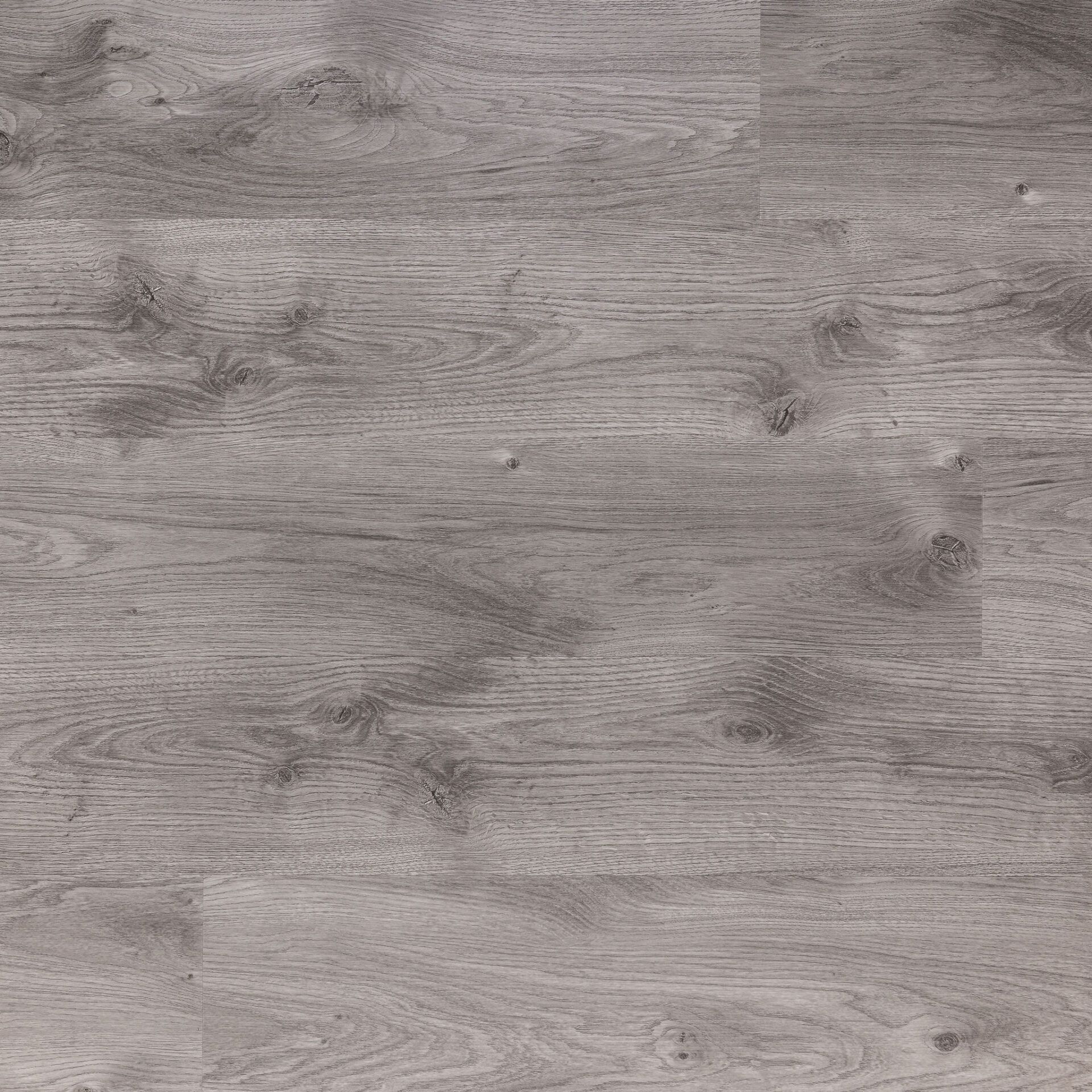 Gray wood grain flooring.