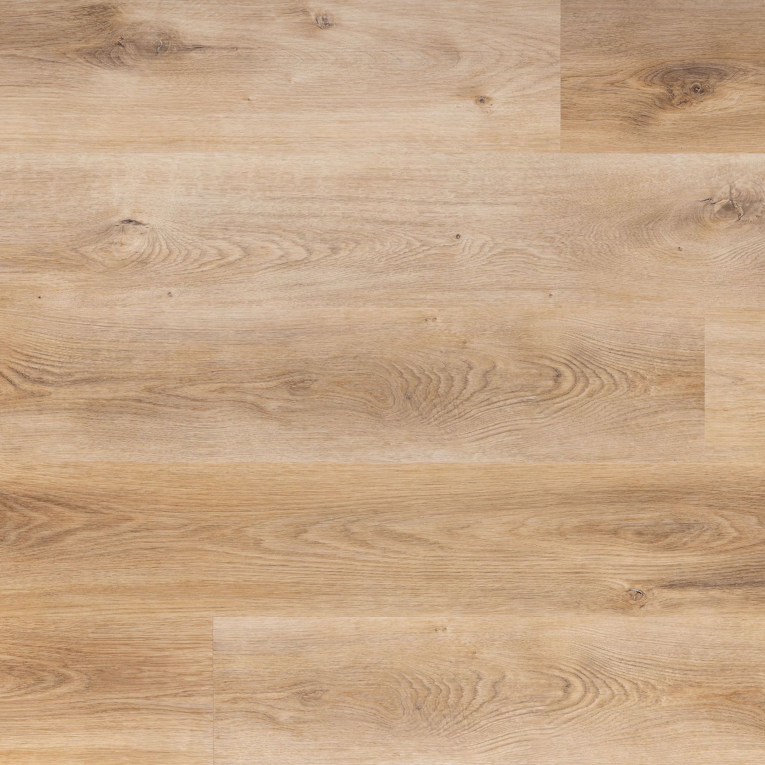 Light brown wood-look flooring with natural wood grain and subtle color variations.