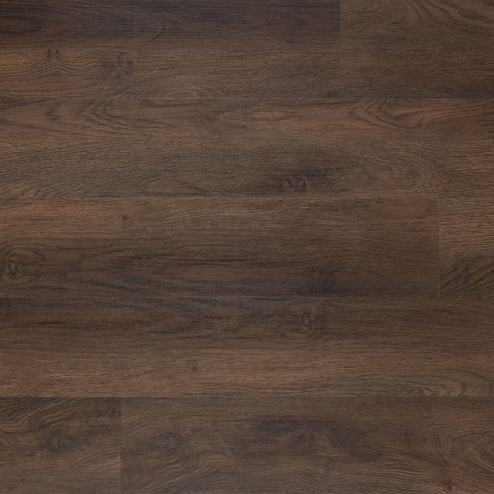 Dark brown wood flooring with visible grain patterns.