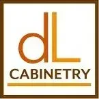 Logo for dL Cabinetry, featuring stylized