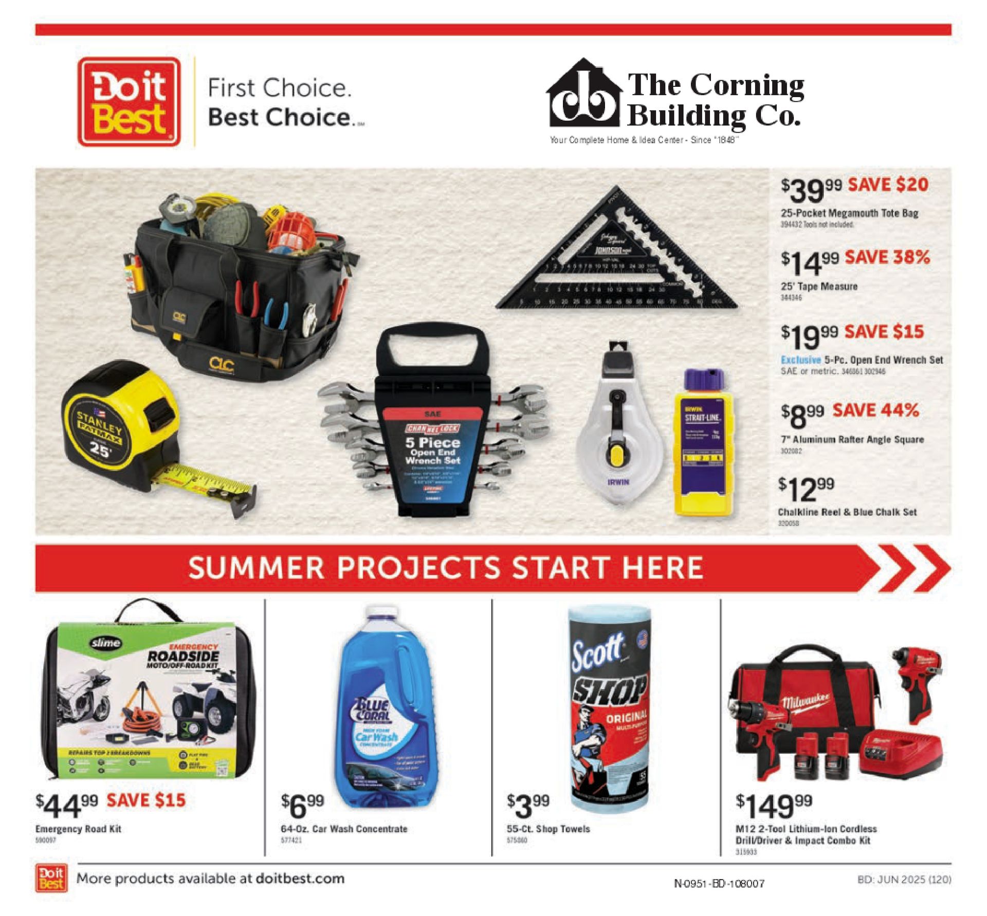 A flyer for Scotts Law Pro 4-Step Program and Spring Deals.