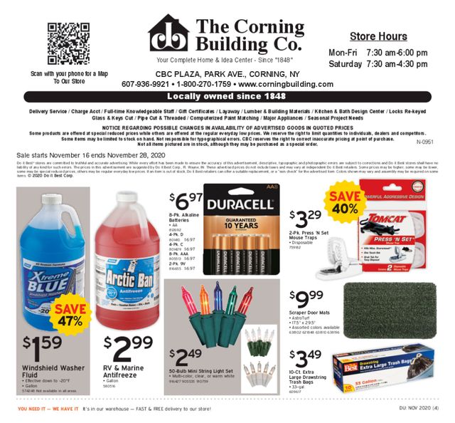 The Corning Building Co. Coupons Corning, NY