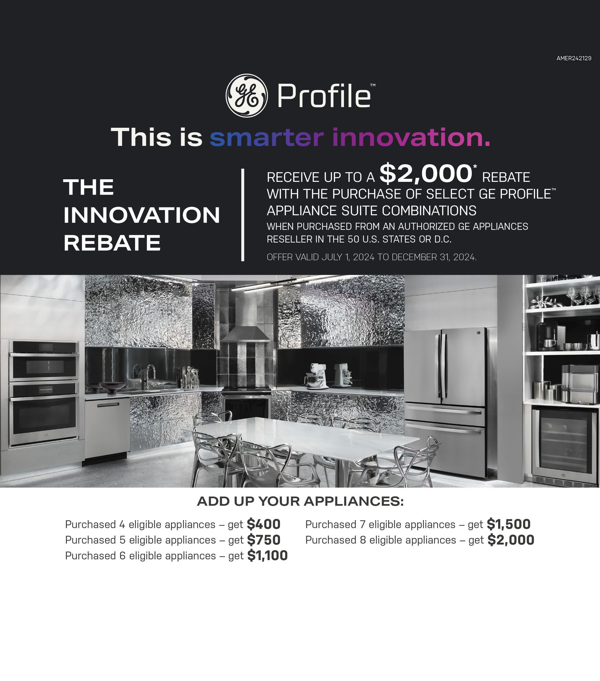 GE Profile rebates