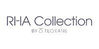RHA Collection logo in gray text on a white background, with smaller byline beneath
