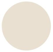 A blue green circle on a white background.
