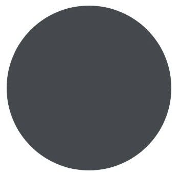 A pure green circle on a white background.