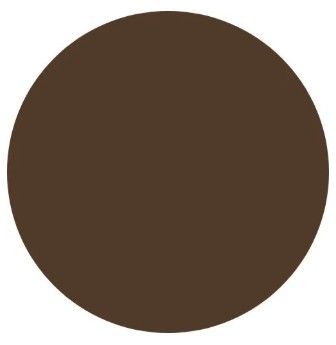 A telegray circle on a white background.