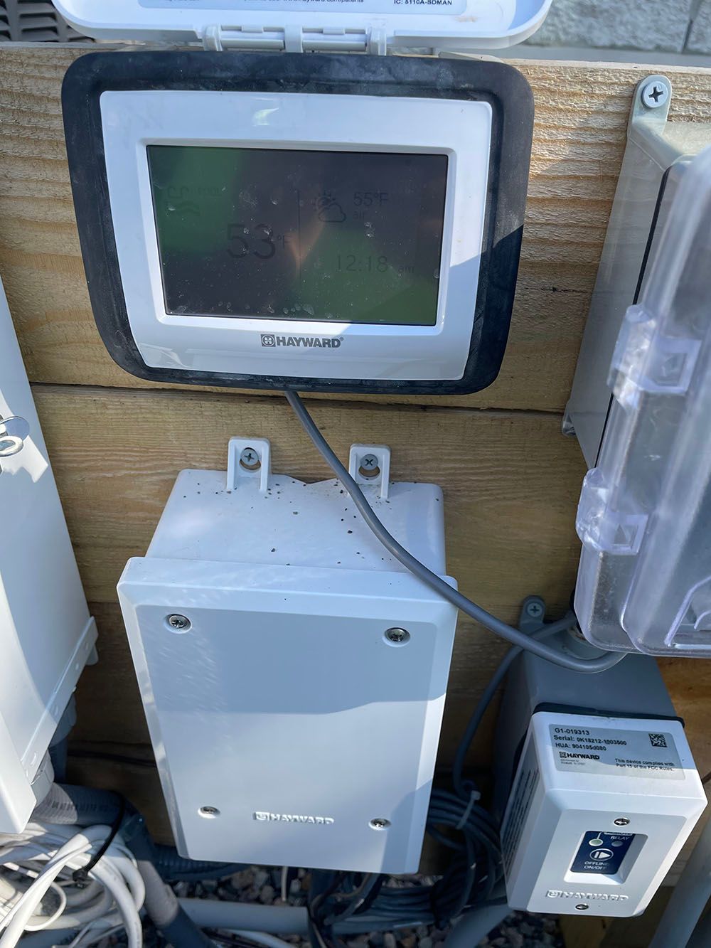 Swimming pool equipment